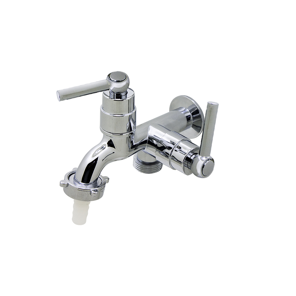 Torneira Tanque / Máquina Abs Cromada C29 1/2-3/4 1/4v Bognar - Ref.60037