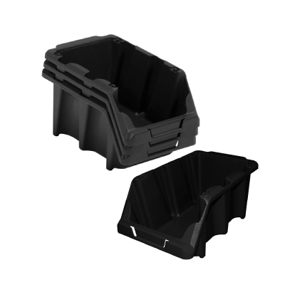 Gaveta 150x115x255mm N.5 Preta Presto - Ref.42003