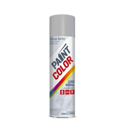 Tinta Spray Geral Branco Fosco 400ml Paintcolor - Ref.551.0152