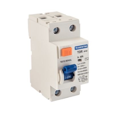 Disjuntor Residual Dr 2p 1p+N 40a 6ka Tramontina - Ref.58014071