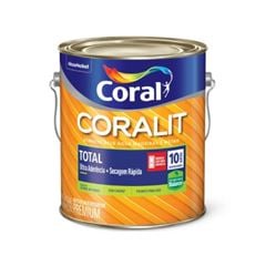 ESMALTE FOSCO CORALIT TOTAL 3,6L BRANCO CORAL