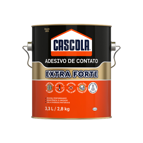 Cola Contato Extra 2,8kg S/Toluol Cascola - Ref.1406650