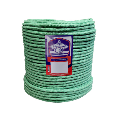 Corda Trançada Pet 10mm 165m Verde Force - Ref.445