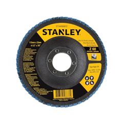 DISCO FLAP FIBRA CON 7” X 7/8” Z80 STANLEY-Ref.STA7080FZ-BR