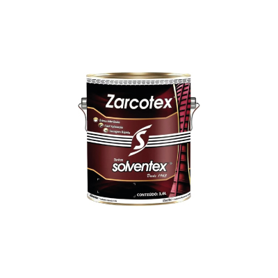 Zarcão 3,6l Zarcotex Oxido Metálico Preto Solventex - Ref.969GL