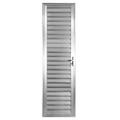Porta Alumínio Veneziana 210x60 L/D Lider - Ref.3744