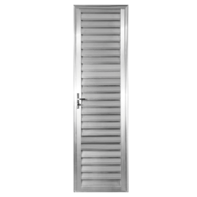 Porta Alumínio Veneziana 210x60 L/E Lider - Ref.3168