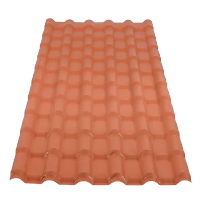 Telha Pvc Plan 2,42x0,88m 6 Ondas Terracota Afort - Ref.P3010021