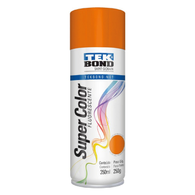 Tinta Spray Geral Laranja 350ml Tekbond - Ref.23131006900