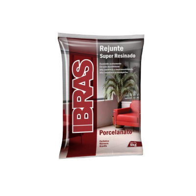 Rejunte P/ Porcelanato Palha 20x1kg Ibras - Ref.980