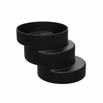 Bolsa De Ligação Excêntrica  P/ Bacia Sanitária  4” Astra - Ref.BS12/AS