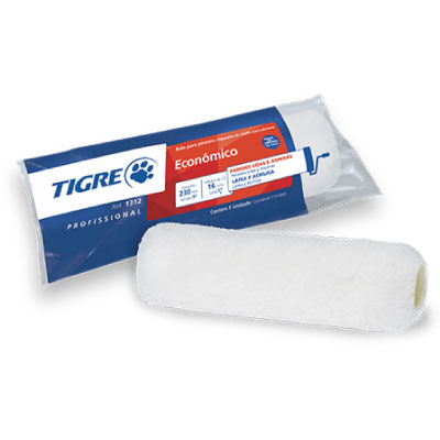 Rolo La 23cm Sintético Econômico S/Cabo 1312 Tigre - Ref.61312230