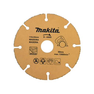 Disco Corte Tungstênio P/Madeira Makita - Ref.B-40668