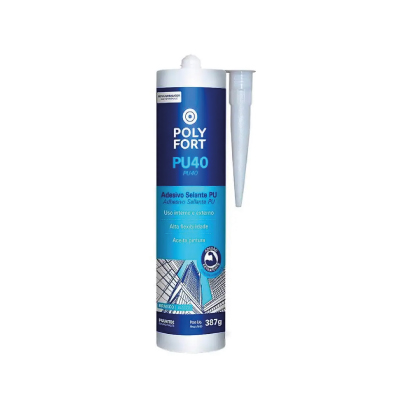 Adesivo Pu40 387g Branco Polyfort Pulvitec - Ref.BPU013