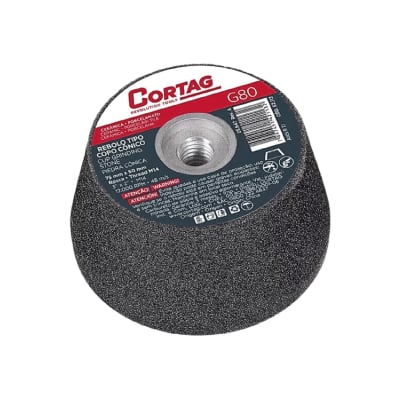 Rebolo Tipo Copo 100mm M14 G-80 Cortag - Ref.61749