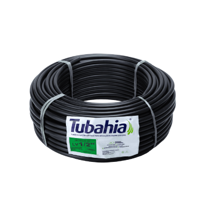 Mangueira Irrigação 1/2'' C/100mts Tubahia - Ref.3264