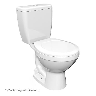 Bacia Sanitária para Acoplar sem Caixa Way Branca Lorenzetti - Ref.7711024