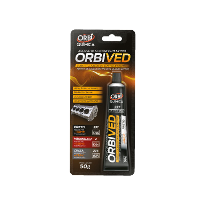 Selante Para Motor Preto 50g Orbi - Ref.337