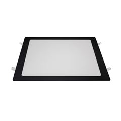 PAINEL LED QUADRADO EMBUTIR 24W PRETO 6500K FOXLUX