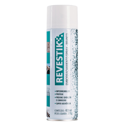 Emborrachamento Spray Branco 400ml Revestik Tbr - Ref.227569