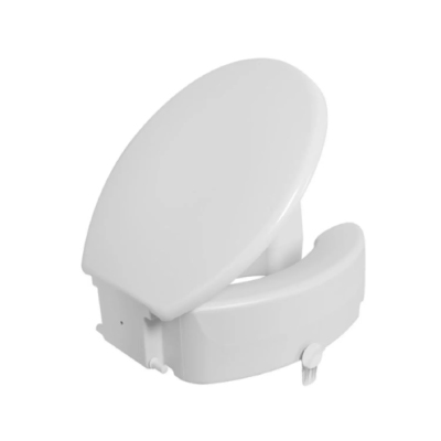 Assento Sanitário Elevado C/Trava E Tampa 13cm Astra - Ref.TAE13T/T*BR1