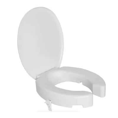 Assento Sanitário Elevado C/Trava E Tampa 7cm Astra - Ref.TAE7T/T*BR1