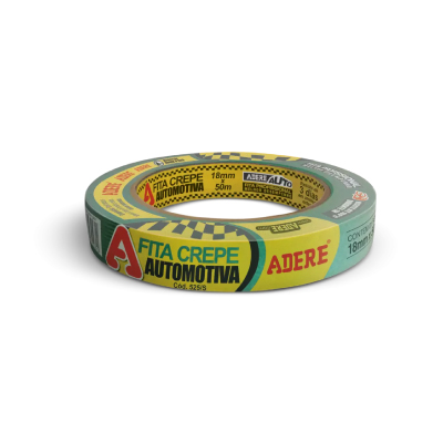 Fita Crepe 18mmx50m Auto Verde Adere - Ref.01484109200