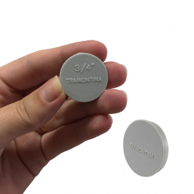 Tampão P/Cxa Aluminio Multiplo 3/4 Tramontina - Ref.56114252