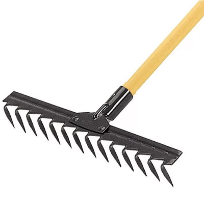 Ancinho 14 Dentes Estampado C/Cabo 120cm Tramontina - Ref.77110644