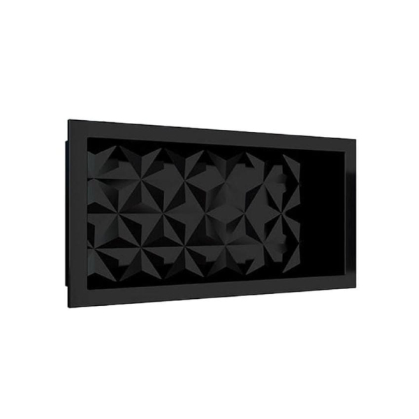 Nincho Marmore Sintetico 30x60 Preto Tls - Ref.86