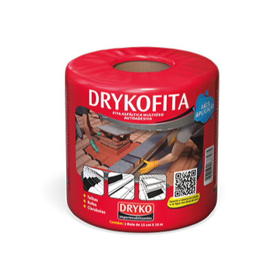 Fita Impermeabilizante Aluminio Multiuso Drykofita 15cm 10m Dryko - Ref.FITA15