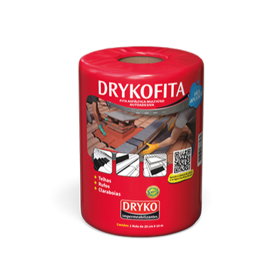 Fita Impermeabilizante Aluminio Multiuso Drykofita 20cm 10m Dryko - Ref.FITA20