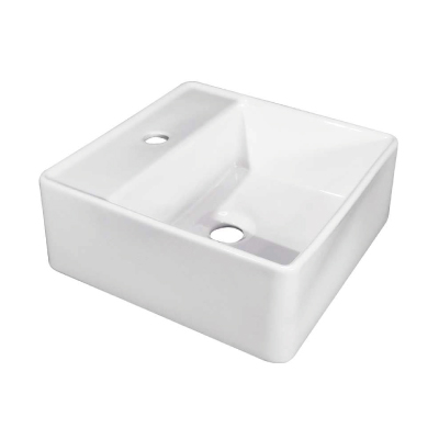 Cuba Apoio Retangular Moby 35x35x10 Branco Luzarte - Ref.I1.MOB.12.0.1