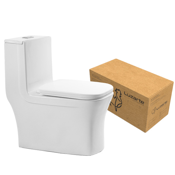 Kit Completo Bacia+Caixa +Acessórios Douro 3/6lbranco Luzarte - Ref.I1.KB.30.1.1