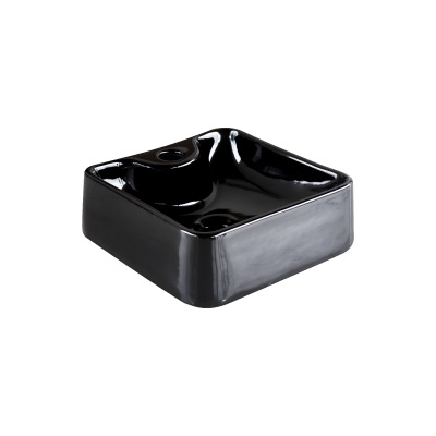 Lavatório Apoio Quadrado M03 34x33x12 Preto Luzarte - Ref.I1.LVS.9.6.4