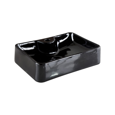 Lavatório Apoio Retangular M04 45x32x12 Preto Luzarte - Ref.I1.LVS.9.7.4
