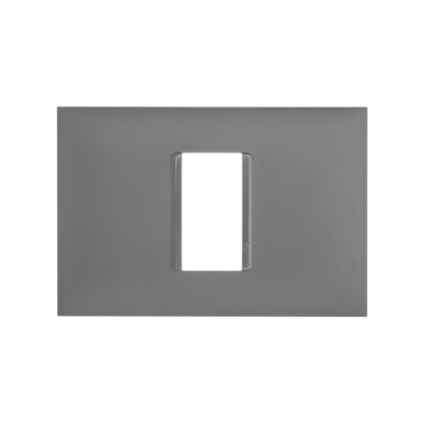 Placa 4x2 1 Modulo Horizontal Cinza Pial Plus+ - Ref.618501CZ