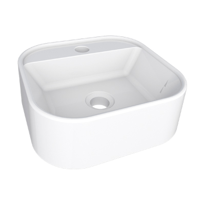 Cuba Apoio Quadrada Duna Base Branca Cozimax - Ref.P101287