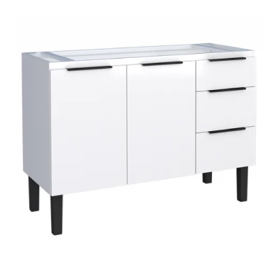Gabinete Aco P/ Pia 1.20 Jupiter Branco Cozimax - Ref.K2245