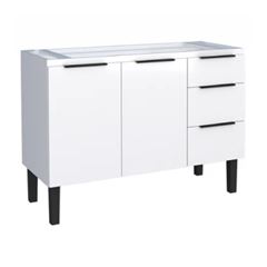 GABINETE ACO PARA PIA 1.20 JUPITER BRANCO COZIMAX