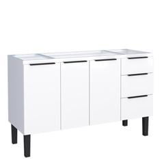 GABINETE ACO PARA PIA 1.40 JUPITER BRANCO COZIMAX