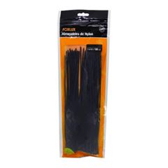 ABRAÇADEIRA NYLON 140X3.5 PRETA C/100 FOXLUX