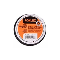 FITA ISOLANTE PRETA 30MX19MM C/10 FOXLUX