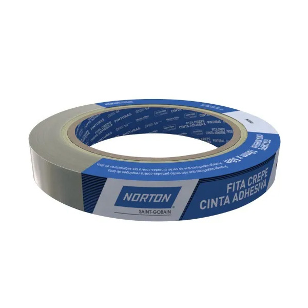 Fita Crepe 18mmx50m  Uso Geral Norton - Ref.000000017000013895