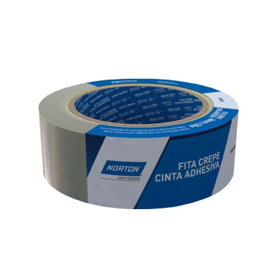 Fita Crepe 48mmx50m  Uso Geral Norton - Ref.000000017000013897