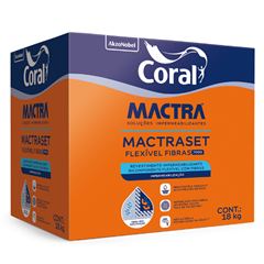 MACTRASET FLEXIVEL FIBRAS 18KG CORAL