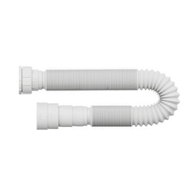 Sifão Sanfonado Longo 1,1m Universal Branco Blukit - Ref.030138-425