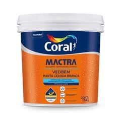 MACTRA VEDBEM MANTA LIQUIDA BRANCA 18KG CORAL