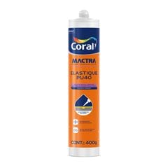 MACTRA ELASTIQUE ADESIVO SELANTE PU 400G CORAL