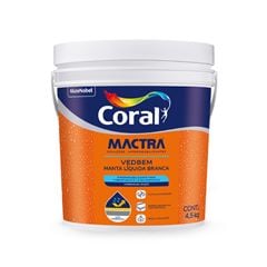 MACTRA VEDBEM MANTA LIQUIDA BRANCA 4,5KG CORAL